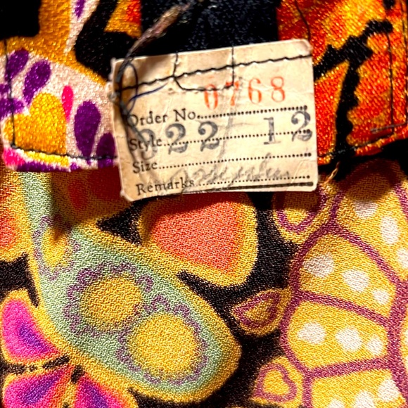 🌻🌻VINTAGE 1960’s DRESS MINT CONDITION HANDMADE WITH UNION WORKER LABEL🌻🌻🌻 - Picture 9 of 11